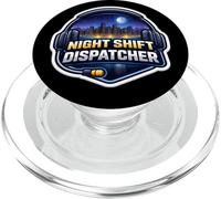 Notte, turno, dispatcher 911, emergenza, primo soccorritore, orizzonte PopSockets PopGrip per MagSafe