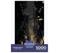 Notte urbana Puzzles 1000 Pezzi Gioco Di Sfida Giocattolo Adulti E Bambini Città Puzzle Impossibile Sfida Educativa Esercizio Cerebrale Regalo Decorazione Casa 70x50cm/1000pcs