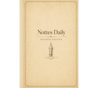Nottes Daily - Business Edition: Minimalist Vintage Notebook for Work, Notes & Ideas: Business Edition