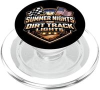 Notti Estive E Luci Pista Dirt Bike MX American USA PopSockets PopGrip per MagSafe