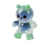 Nottilucosa In Miniatura Statue Cartione - 5 G Figura Anime Di Resina Carina | Resina In Miniatura Da Cartone Animato Minuscola Figura Notturna | Statue Da Giardino Fata Luminosa Per Le Piante In Vaso
