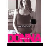NOTTINGHAM 3 CANOTTE DONNA SPALLA STRETTA IN COTONE PETTINATO MACRAME ART VS4311