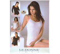 NOTTINGHAM 3 CANOTTE DONNA SPALLA STRETTA LANA/COTONE NERE ART VS15N
