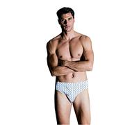NOTTINGHAM 3 Pezzi Slip Uomo SM416S in Filo di Scozia,Bianco, 7/XXL