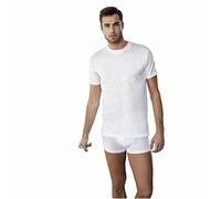 NOTTINGHAM 3 t/Shirt Caldo Cotone Rock Bianco 3/s - Girocollo 100% Cotone (5/L, Bianco)