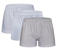 Nottingham Boxer Uomo Cotone Mercerizzato, Art. BX665 F.DO Chiaro 3pz XL