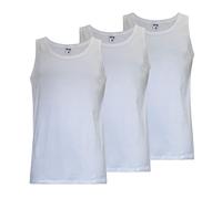 Nottingham Canotta Uomo 100% Cotone Art. VL700 3pz Bianco S