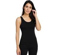 NOTTINGHAM CONFEZIONE 2 PEZZI CANOTTIERA SPALLA LARGA DONNA CALDO COTONE INTERLOCK - Colori Bianco e Nero