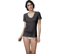 NOTTINGHAM Confezione 2 Pezzi Maglia Mezza Manica Donna Lana E Cotone con Pizzo Macrame Art. TM18W - Cotone Dual 50%
