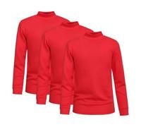 Nottingham Lupetto Bambino Bambina Caldo Cotone, Conf 3pz, Art. NOTLPBTL Rosso 15-16 Anni