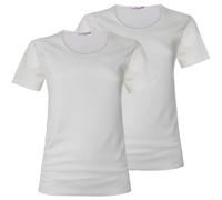 Nottingham Maglia Intima Donna Girocollo Caldo Cotone Conf 2pz, Art. NOTGDSOGN Bianco 6