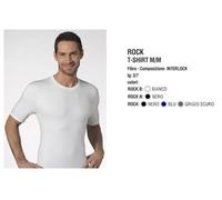 Nottingham - Maglia intima uomo Girocollo - 3 pezzi - Cotone felpato - art.Rock