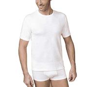 NOTTINGHAM Maglia Intima Uomo TM18 Lana E Cotone Manica Corta Bianco 4-5-6 (Bianco, 5 L 50 IT Uomo)