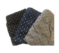 NOTTINGHAM N. 3 Slip Uomo Fianco Medio in Cotone Mercerizzato Elastico RIBATTUTO Fondo Scuro Fantasia - Realizzato in 100% Cotone.
