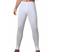 NOTTINGHAM PANTALONE - MUTANDA LUNGA UOMO IN LANA E COTONE Bottoni. Lana fuori e Cotone sulla pelle