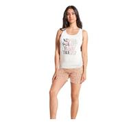 Nottingham Pigiama Donna Cotone Canotta Art. PG49905 Cipria S
