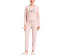 Nottingham Pigiama Donna Invernale Caldo Cotone, Art. FR490 Cipria 4 (L)