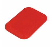 Nottingham Rehab Supplies (NRS) - Tappetino antiscivolo in materiale dycem, rettangolare: 35 x 25 cm, colore rosso