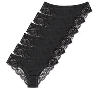 Nottingham Slip da Donna Fianco Medio in Cotone Modal, Art. SM6100, 6pz Nero 2 (S)