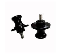 Nottolini Alzamoto Moto Spool Forcellone Per HONDA CBR 600RR CBR600RR 2004-2025 Supporto A Vite Per Slider Forcellone Moto 8 Mm(Nero)