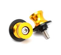 Nottolini Cavalletto Moto Forcellone Bobine Supporto Posteriore Viti Cursori Per Suzuki Per V-Strom 250 1050 XT Per V Strom 650 Per VStrom 800DE DL650 DL1000 2021-2023 Moto Protezione Motore(Oro)