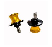 Nottolini Cavalletto Per Tiger 800 XC Per Trident 660 Supporto A Vite Per Cursori Forcellone Per Moto Bobbins Forcellone Moto(Oro)