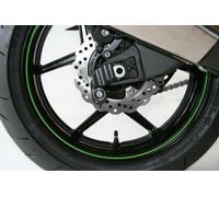 nottolini cavalletto posteriore tipo Offset Kawasaki ZX10-R 2004-2009 R&G