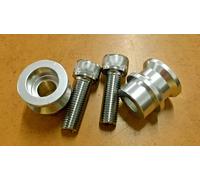 NOTTOLINI M10 SUPPORTI CAVALLETTO POSTERIORE ALLUMINIO colore ARGENTO