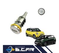 Nottolino Cilindretto Serratura Blocchetto Porta Per Fiat 500L 2012 Senza Chiave