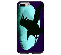 Notturnal Raven Once In A Blue Moon Halloween Art Custodia per iPhone 7 Plus/8 Plus
