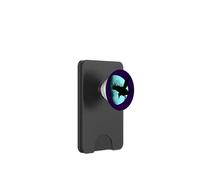 Notturnal Raven Once In A Blue Moon Halloween Art PopSockets PopWallet per MagSafe