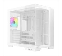 Noua Case PC Gaming ATX, Ventola ARGB, Doppia Camera, Compatibile Back-Connect,W