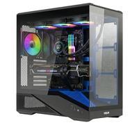 Noua Cool GB200 | Case PC Gaming ATX Mid Tower con Vetro Panoramico | Ventola PWM Led ARGB Preinstallata | USB 3.0 e Type-C | Supporto Radiatore da 360mm