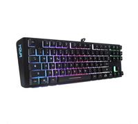 MINI TASTIERA GAMING MEMBRANA RGB USB 87 TASTI - MULTIMEDIALE E ANTIGHOSTING IT