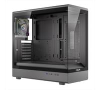 Noua Diamond Case PC Gaming ATX, 1 Ventola ARGB, Doppio Vetro Continuo