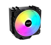 Noua Arcade ARGB Dissipatore di Raffreddamento per CPU TDP 180W 6 Tubi di Calore a Contatto Diretto e Ventola PWM Addressable 5V ADD RGB da 120 mm Compatibile LGA 1200 115x 1366 AM4 AM3 AM2