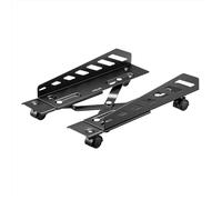 Noua Grind Supporto per PC Computer Fisso, Carrello Porta PC con 4 Ruote 2 bloccabili, Carico fino a 25 kg, Supporto per PC Regolabile, Porta PC Gaming Computer Desktop