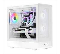 NOUA Nexus Case Bianco mATX Pc Gaming Ventola ARGB Front Mesh Pannello Vetro