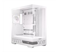 Noua Orizon MH100 | Case PC Gaming ATX Mid Tower | Ventola PWM Led ARGB | USB 3.0 e Type-C | Supporto Raffreddamento Liquido 360 mm | Vetro Temperato e Mesh | Bianco