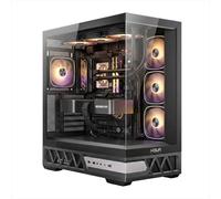 NOUA Orizon MK100 Case Pc Gaming ATX Tower Ventola PWM ARGB Back-Connect Nero