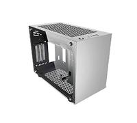 Noua Parvus Q2 Silver Case Mini ITX per PC Office Mini Tower 0.5MM SPCC 4*USB3.0/2.0 Pannelli Laterali in Vetro Temperato (AxPxL: 264x349x185 mm)