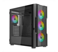 Noua Smash Case PC Gaming ATX, 4 Ventole ARGB PWM, Frontale Vetro, Support E-ATX