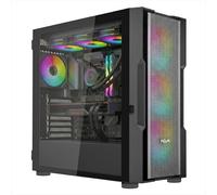 Noua Smash Case PC Gaming ATX, 4 Ventole ARGB PWM, Frontale Mesh, Support E-ATX
