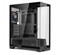 Noua Utopia FK100 Case PC Gaming ATX Triplo Vetro Temperato Fan ARGB | Back Connect, Mid-Tower Compatto, Ventola ARGB 120mm Preinstallata, Radiatore Top 360mm, USB 3.0