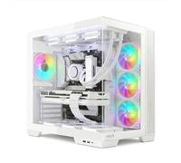 Noua Case PC Gaming ATX, Ventola ARGB, Doppia Camera, Compatibile Back-Connect,W