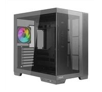 Noua Vision ZK900 | Case PC Gaming ATX Mid Tower | Ventola PWM ARGB | Struttura Doppia Camera | Supporto Raffreddamento Liquido 360 mm | Compatibile Back-Connect MB, Nero