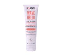 Noughty Balsamo definente Hello Curl al 97% naturale, per condizionare, ammorbidire e definire i ricci con estratto di alghe marine e olio di avocado, cura dei capelli vegana senza solfati, 250 ml