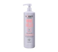 Noughty Balsamo definente Hello Curl al 97% naturale, per condizionare, ammorbidire e definire i ricci con estratto di alghe marine e olio di avocado, senza solfati, vegano Haircare 1L
