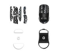 NOUKAJU Nastro antiscivolo per mouse Endgame Gear XM2we, copertura completa, autoadesivo, resistente al sudore, kit di aggiornamento professionale (tappetino + nastro antiscivolo nero)