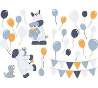 Noukies Achille & Zebrito Adesivi, Blu